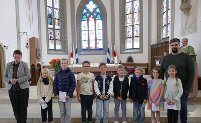 Vorstellung der Kommunionkinder